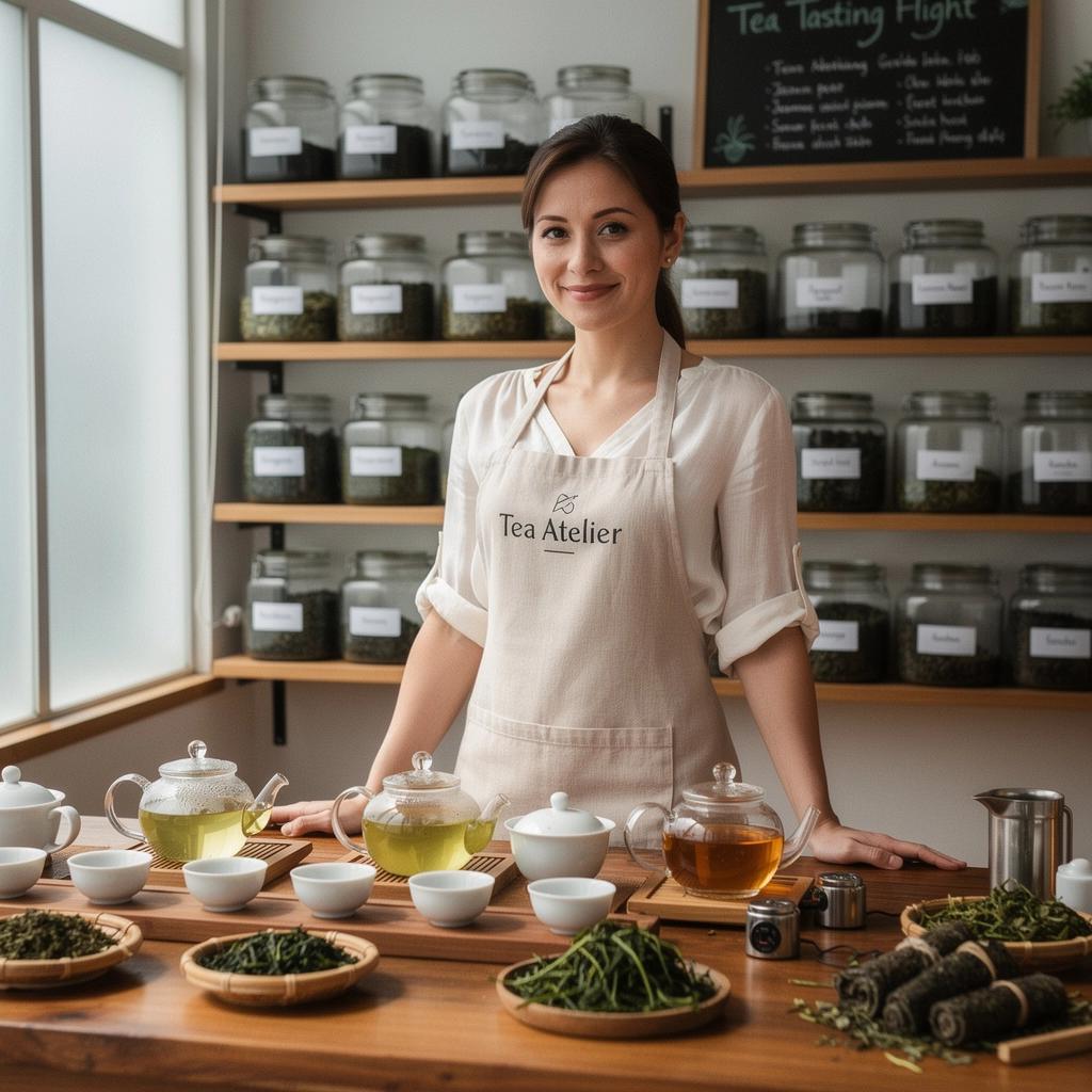 Nápoj z čaju Sencha v elegantnej šálke, s jemným zeleným odtieňom.